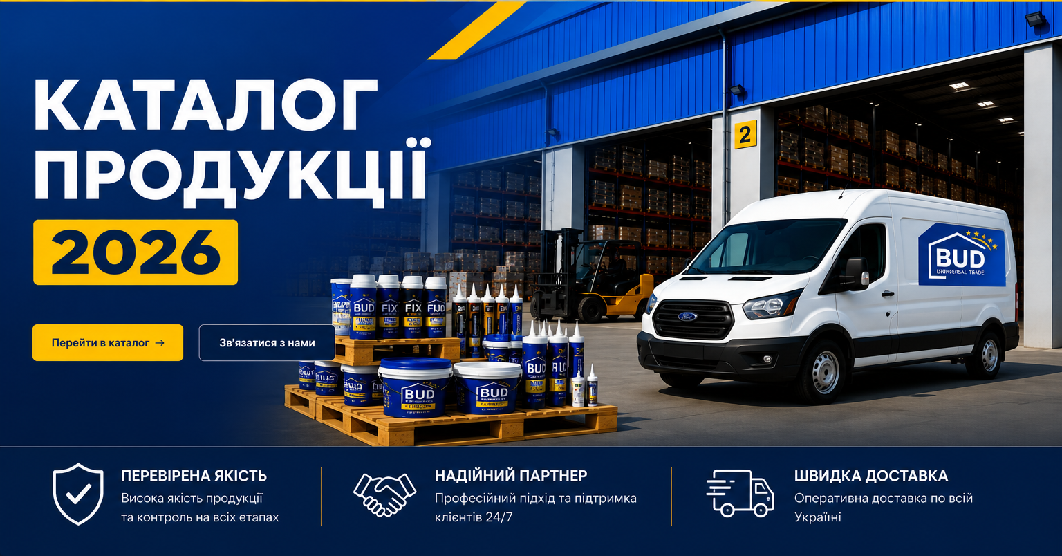 BUD UNIVERSAL TRADE — каталог продукції 2026